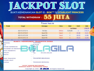 bukti jp bolagila #167