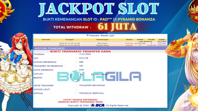 bukti jp bolagila #275