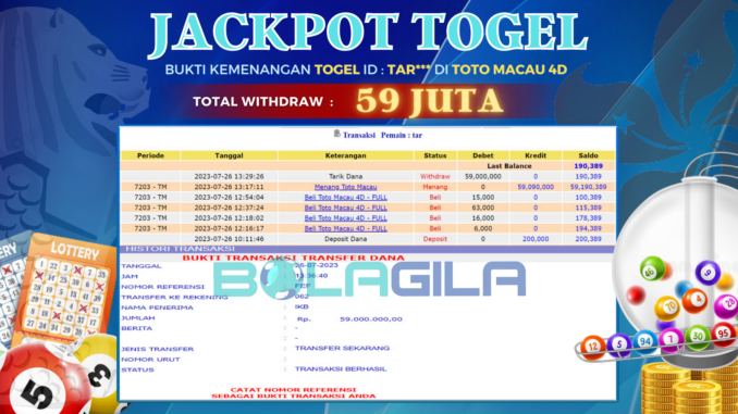 bukti jp bolagila #313